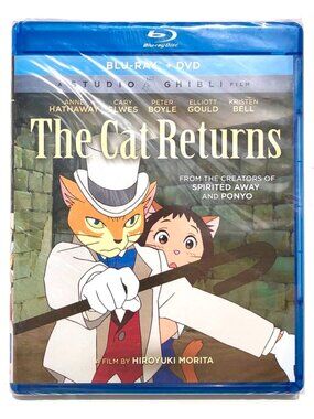The Cat Returns Blu-ray + DVD Studio Ghibli Anime Factory Sealed with Shelf Wear